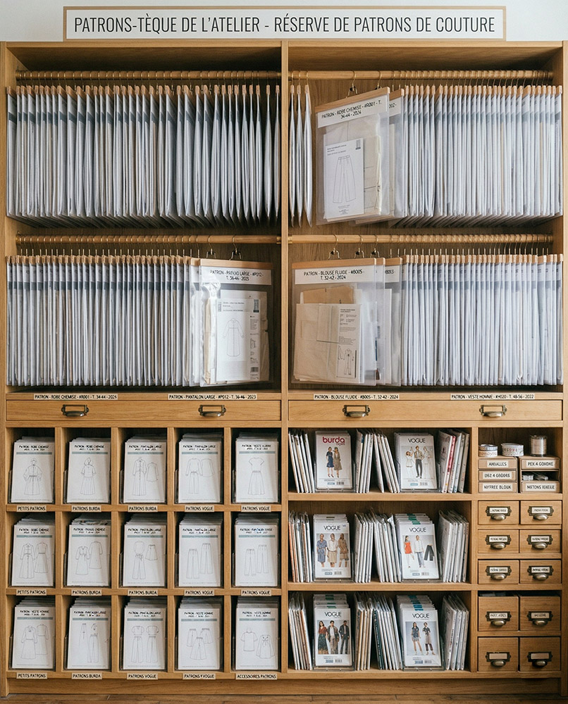 Bibliothèque de patrons numérique