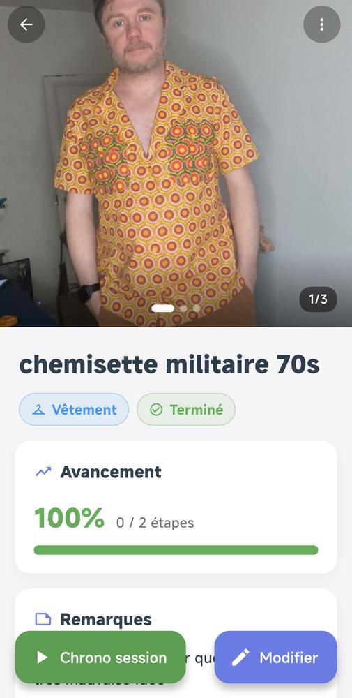 Inventaire des tissus